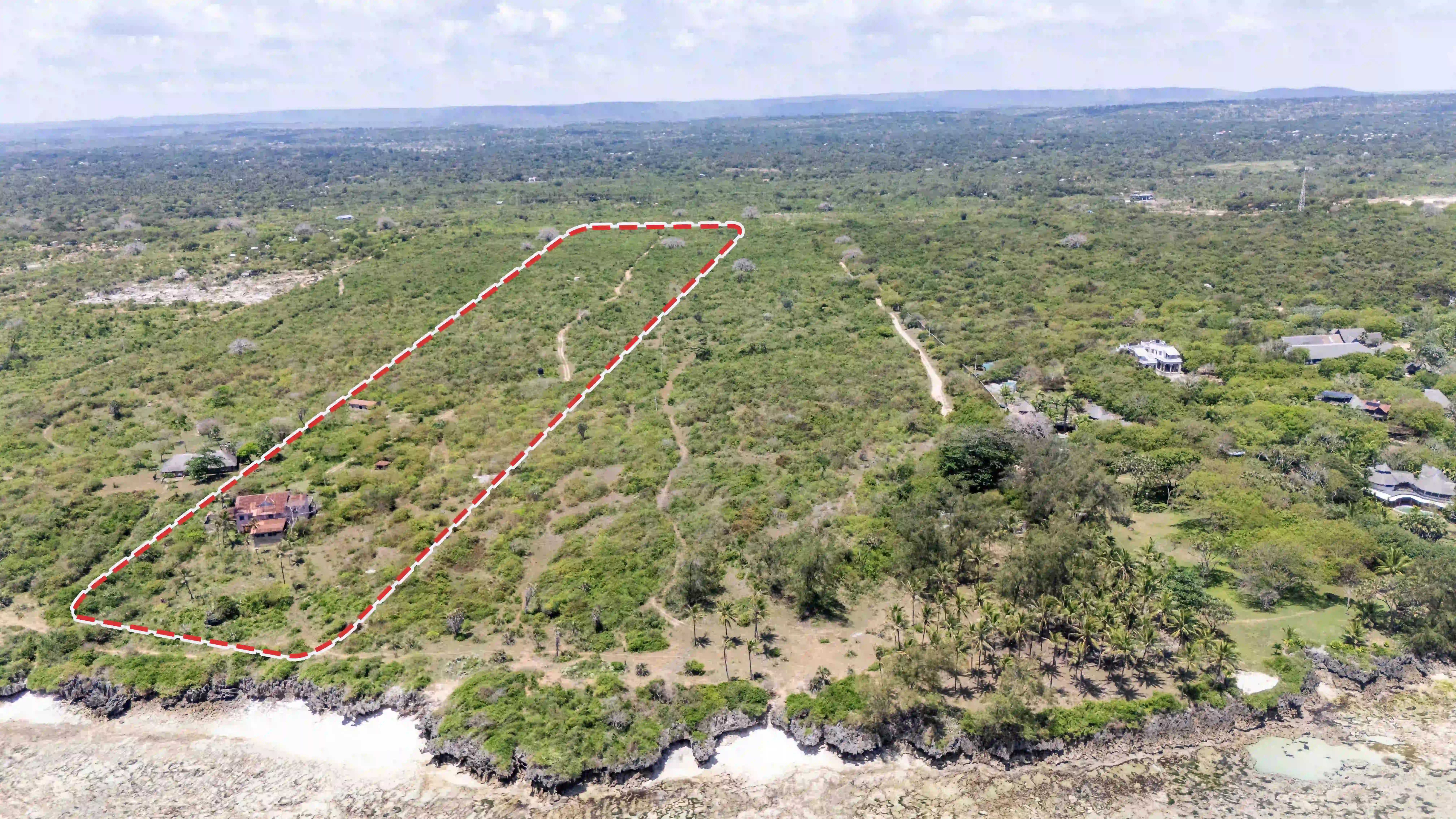 Prime 20-acre beachfront landholding
